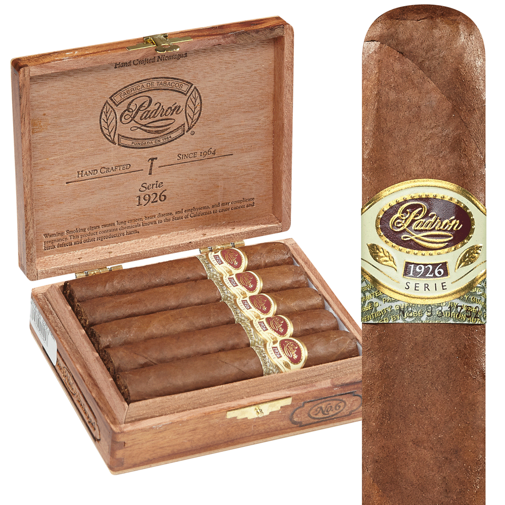 Padron 1926 Series Natural | No. 6 - Natural | Box of 10