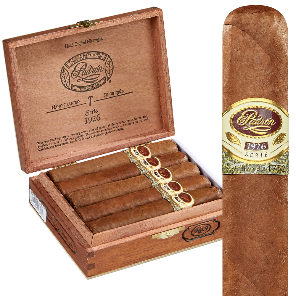Padron 1926 Series Natural | No. 9 - Natural | Box of 10