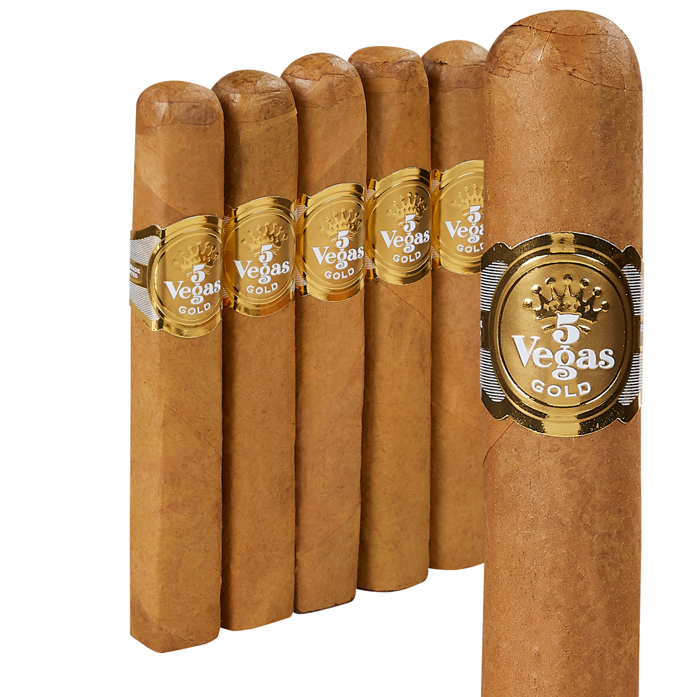 5 Vegas Gold | Double Nickel (Box-Press) | Pack of 5