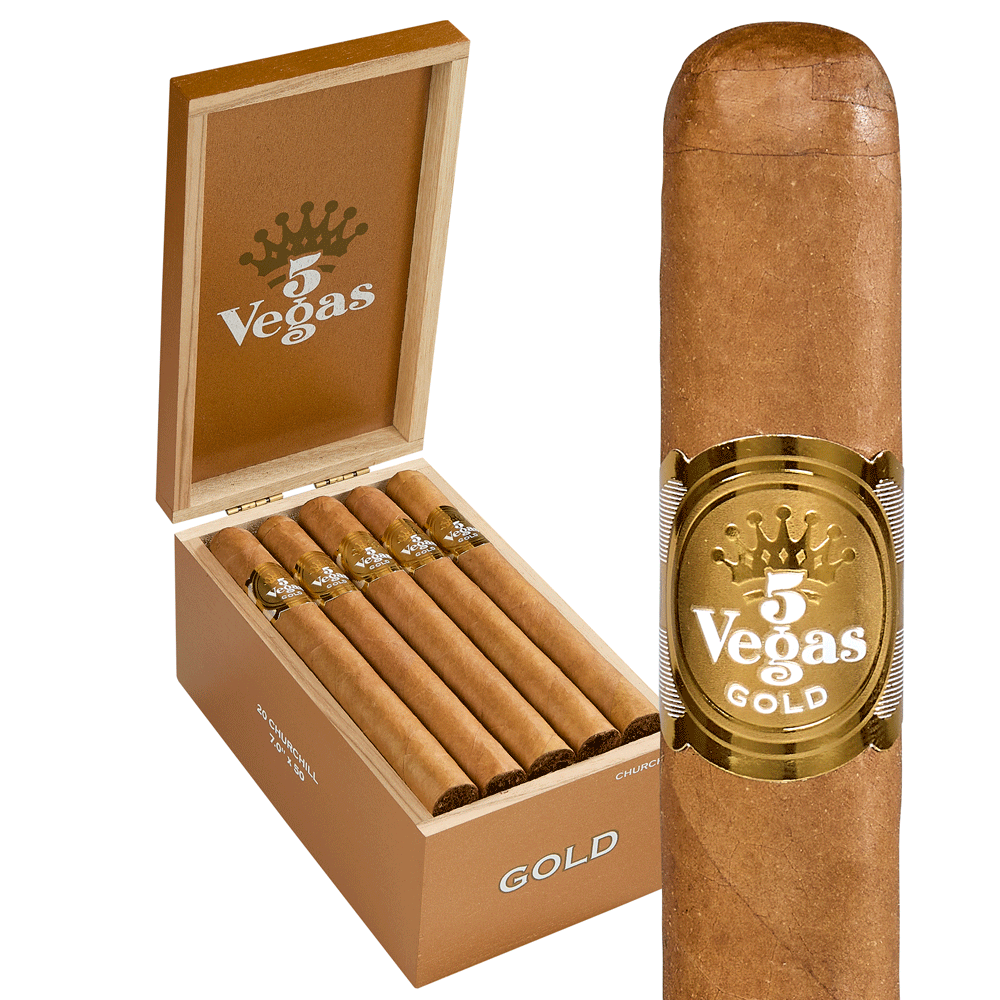 5 Vegas Gold | Churchill | Box of 20