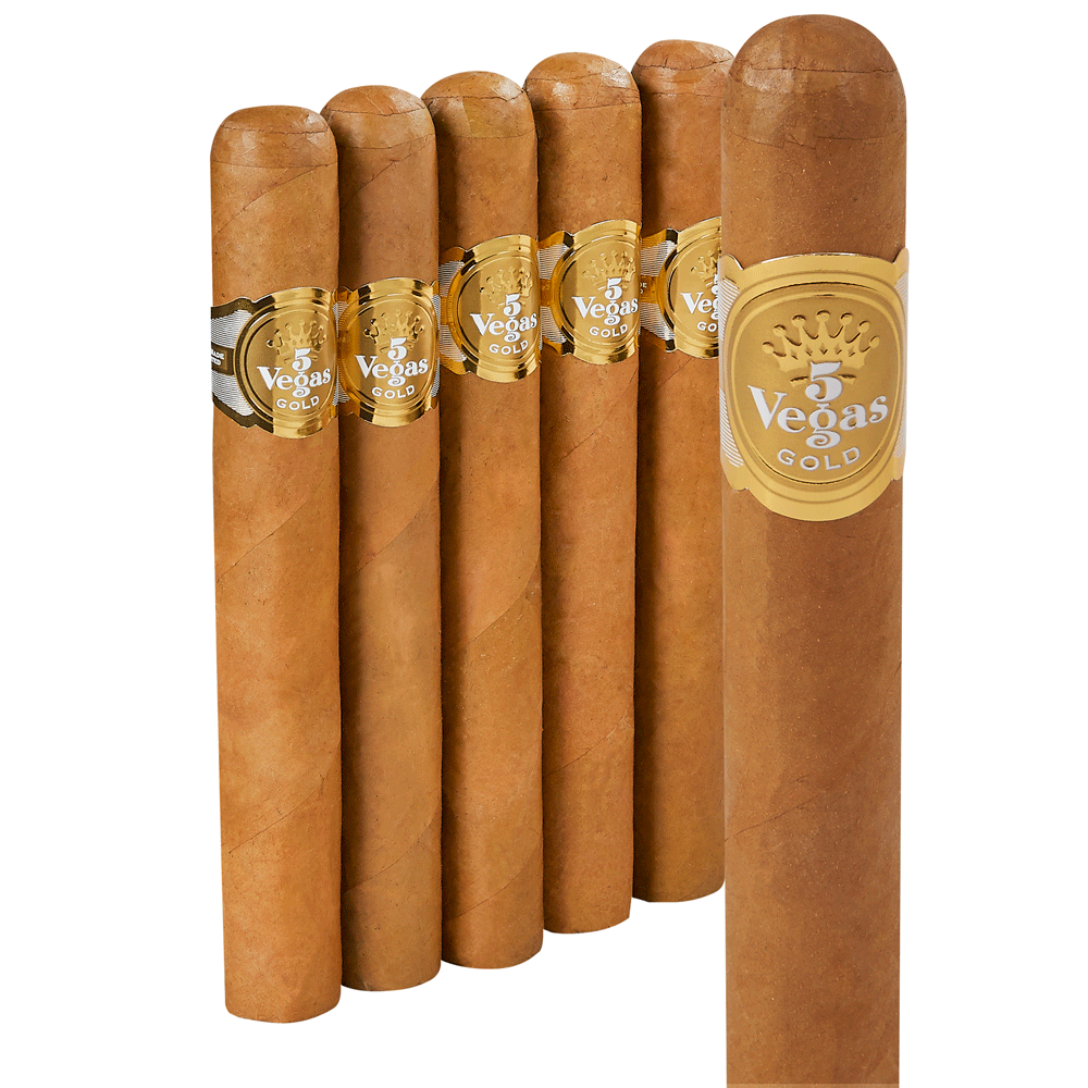 5 Vegas Gold | No. 1 | Pack of 5