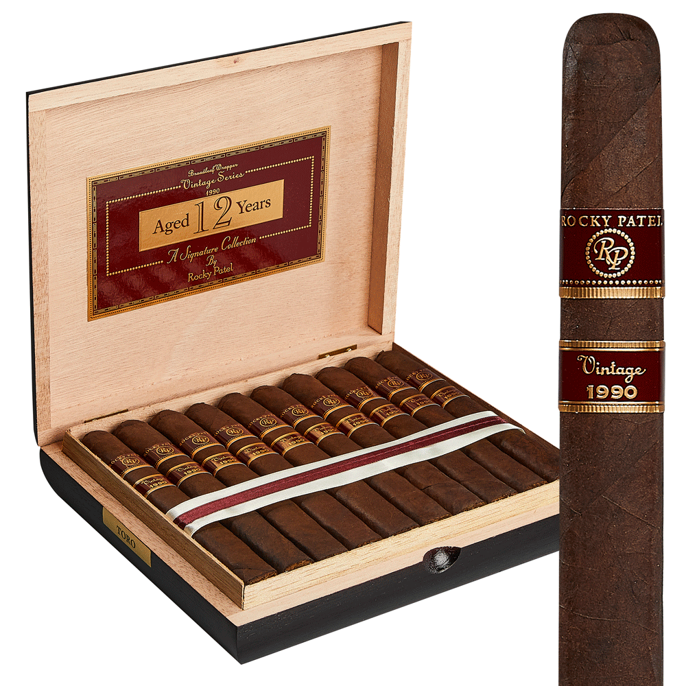 Rocky Patel Vintage '90 | Toro | Box of 20
            
                
                    
                         + 10 Cigars