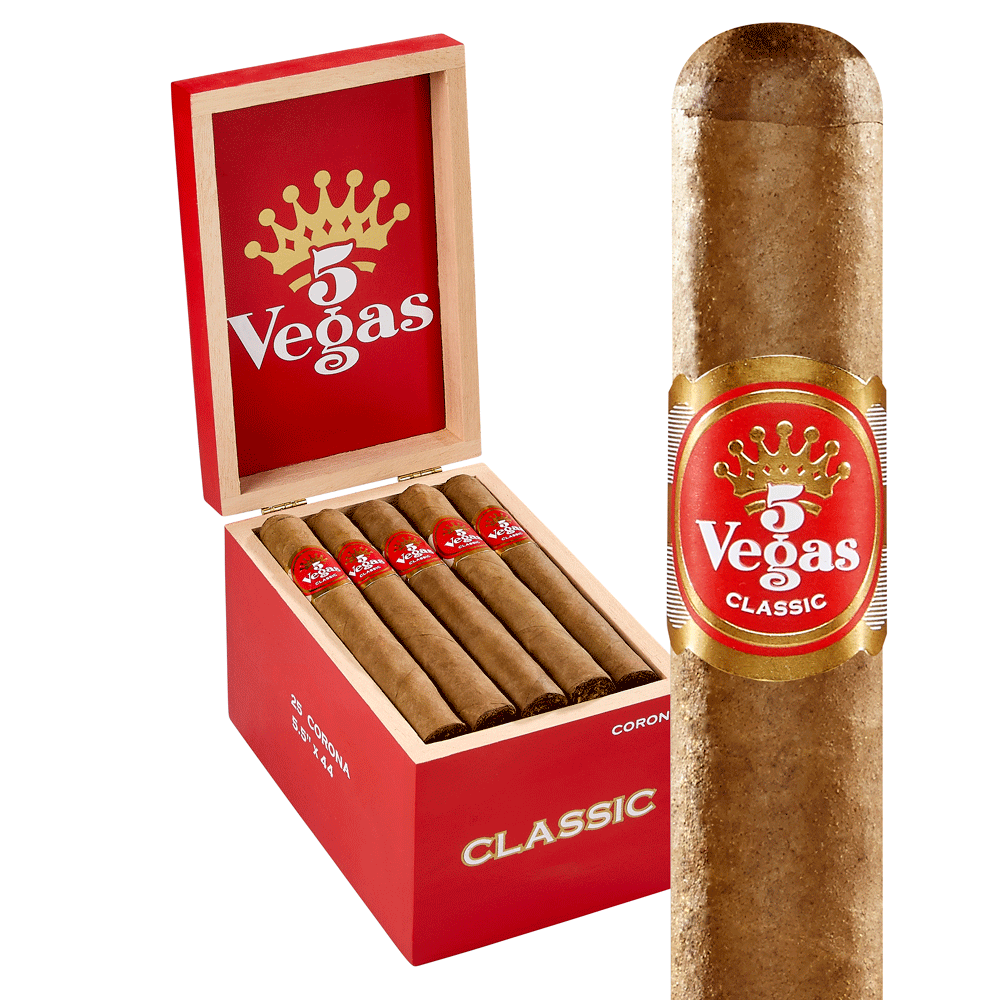 5 Vegas Classic | Corona | Box of 25