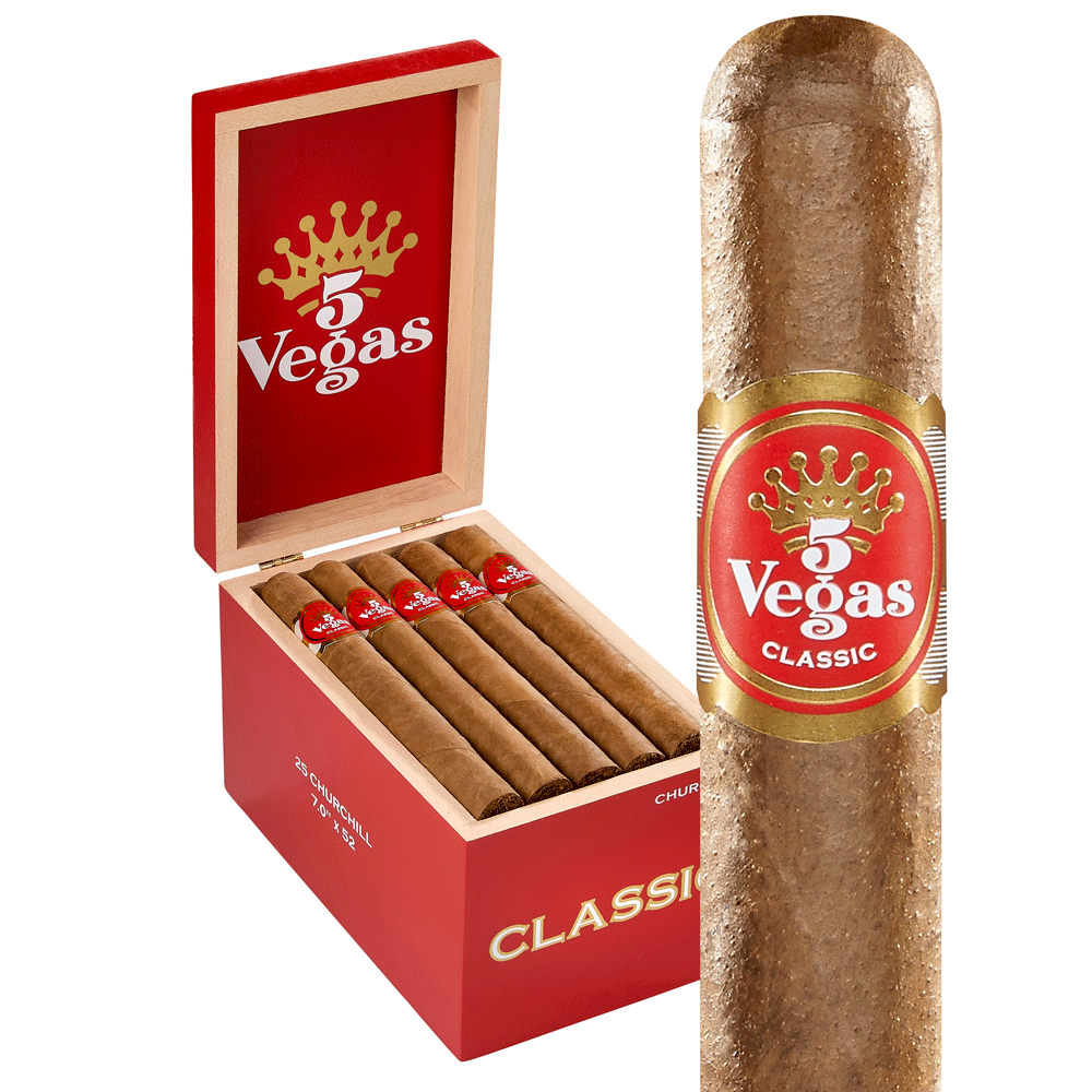 5 Vegas Classic | Churchill | Box of 25