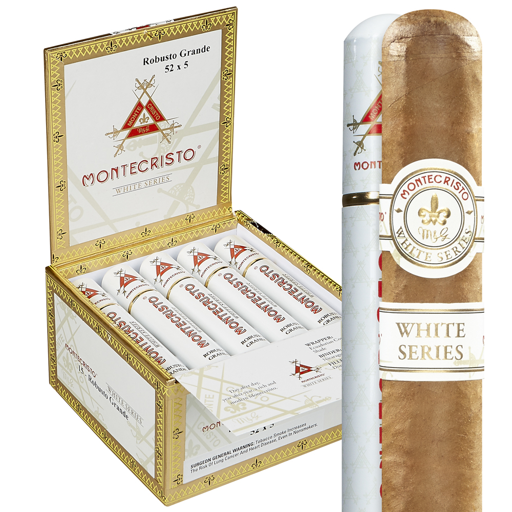 Montecristo White Label Rothschilde | Robusto Grande Tube | Box of 15