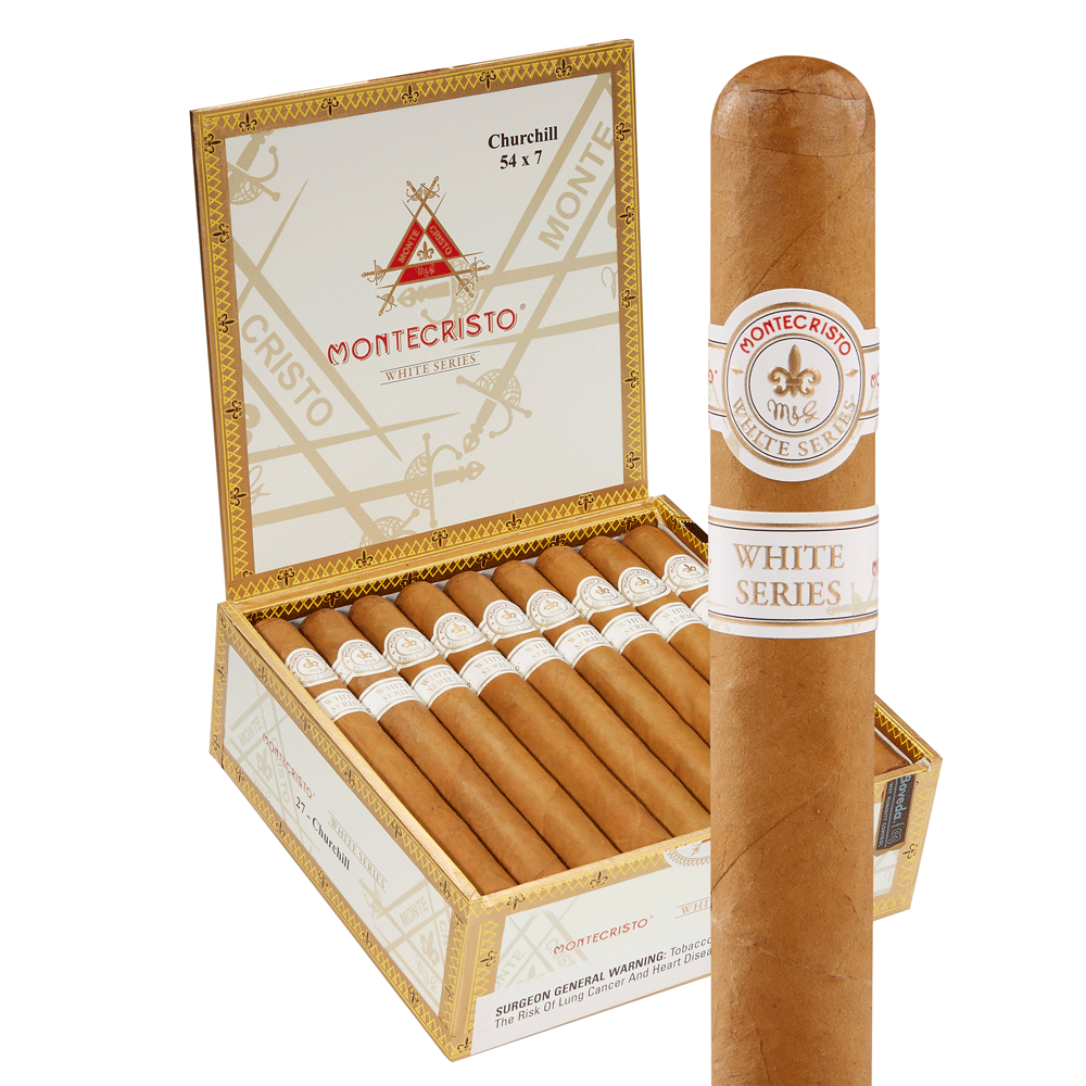 Montecristo White Label Rothschilde | Churchill | Box of 27