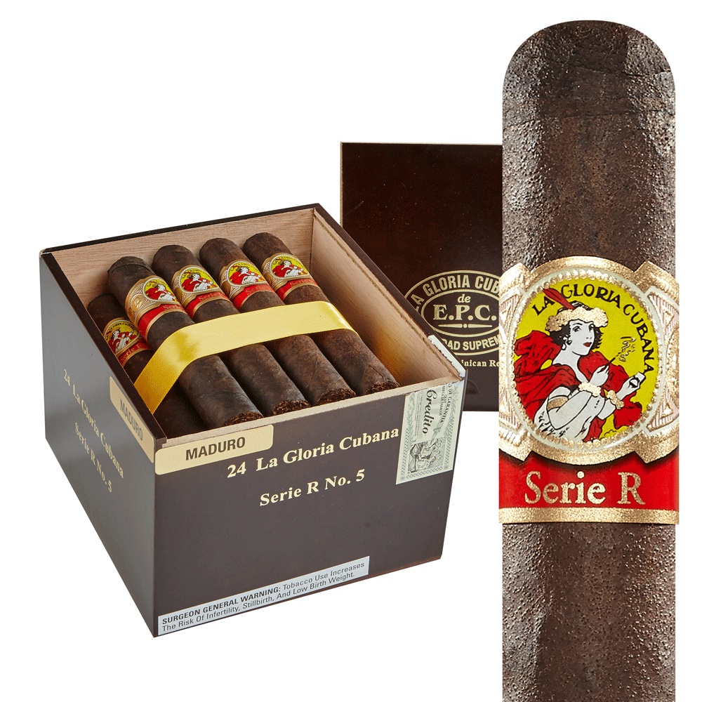 La Gloria Cubana Serie R | No. 5 - Maduro | Box of 24