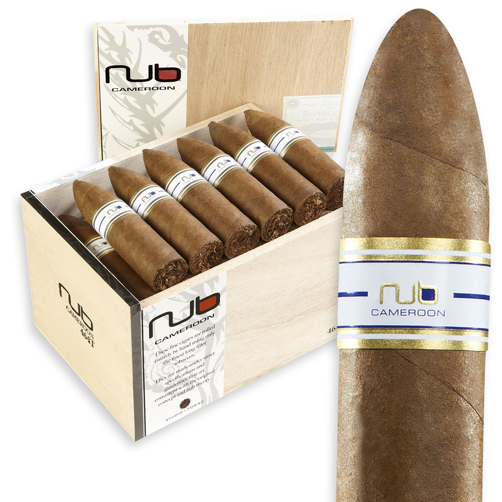 NUB Cameroon by Oliva | 464 Torpedo - Cameroon | Box of 24