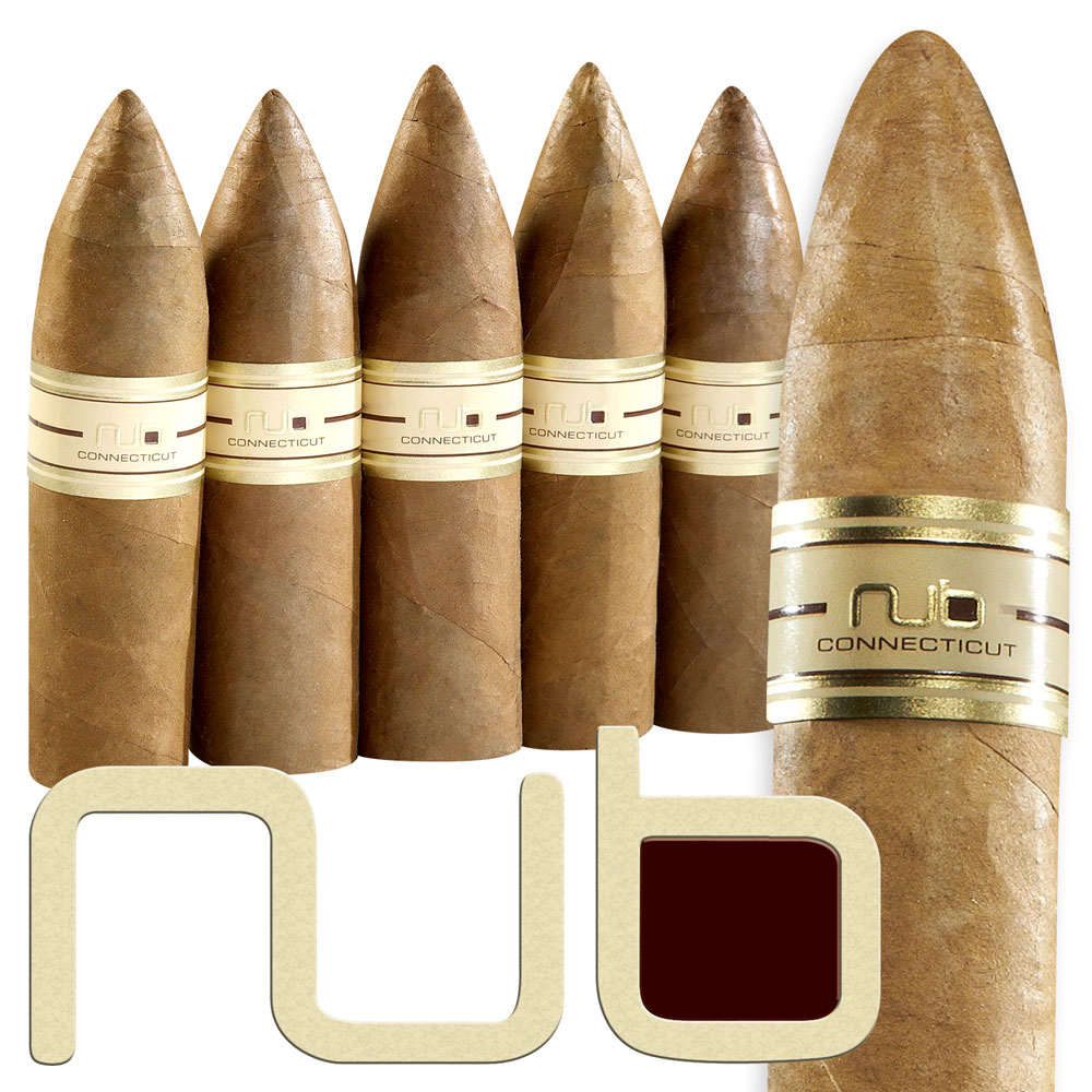 NUB Connecticut by Oliva | 464 Torpedo - Connecticut | Pack of 5