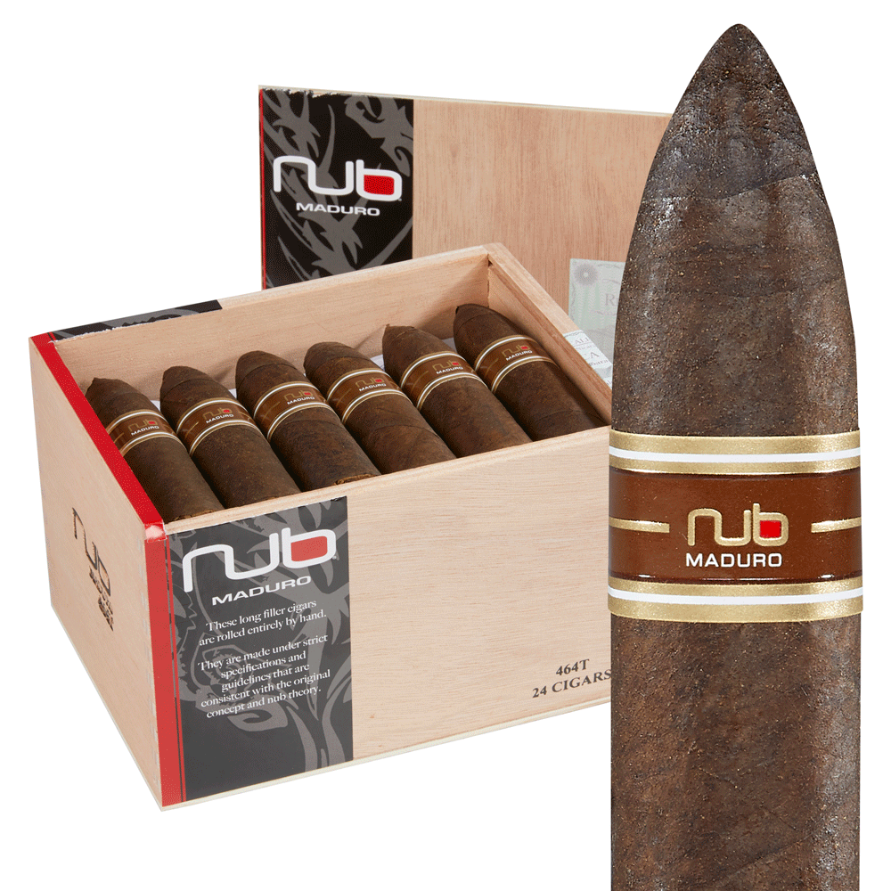 NUB Maduro by Oliva | 464 Torpedo - Maduro | Box of 24