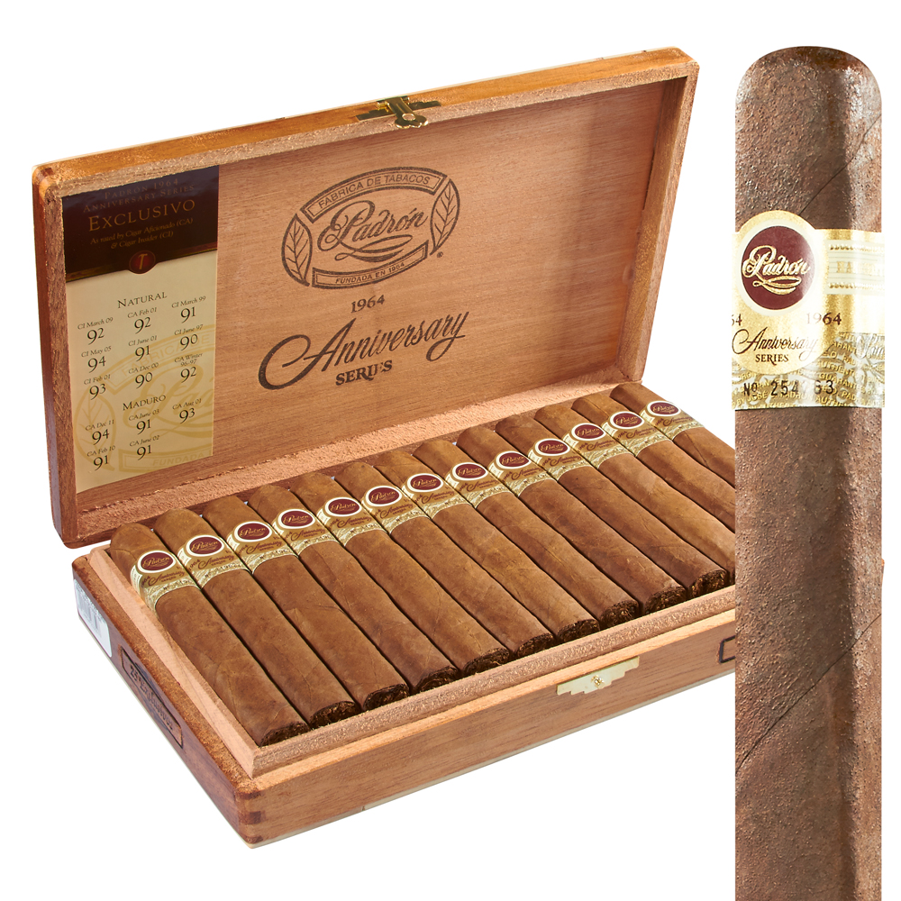 Padron 1964 Anniversary Series Natural | Padron 1964 Anniversary Series Natural | Box of 25