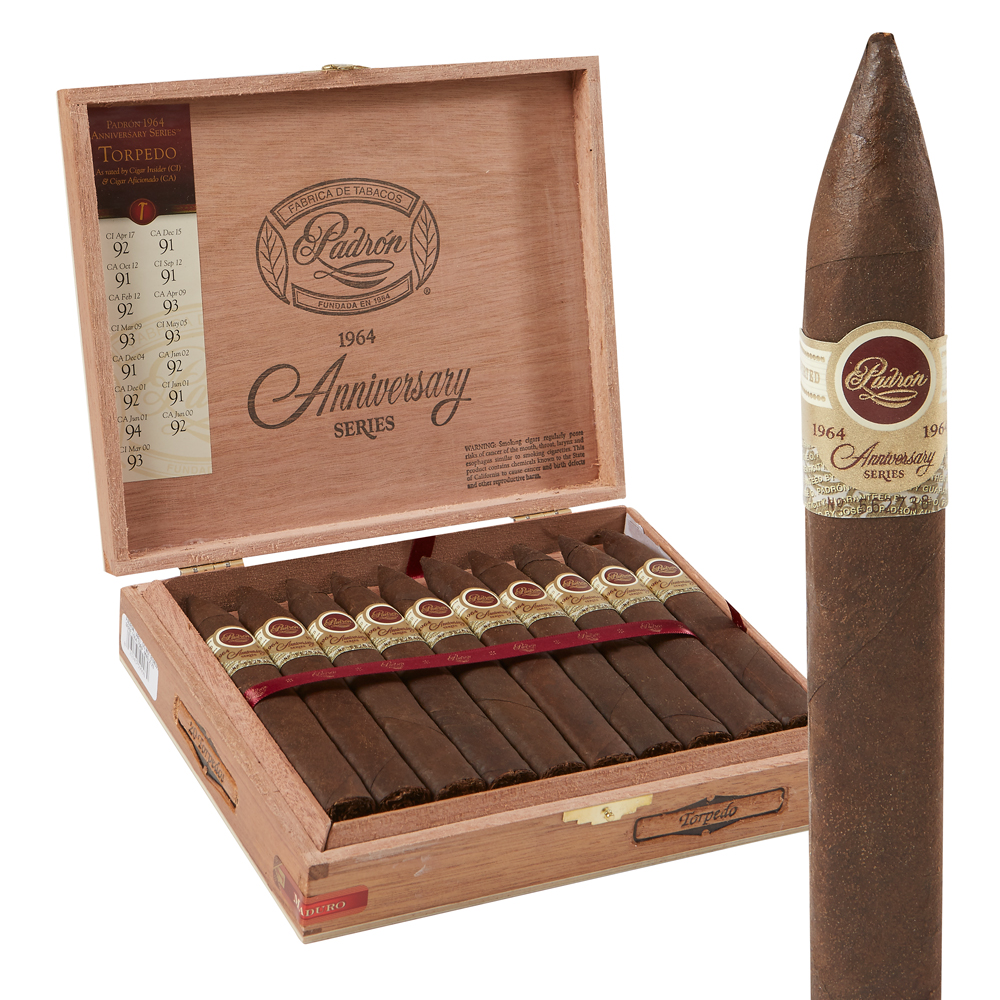 Padron 1964 Anniversary Series Maduro | Torpedo - Maduro | Box of 20