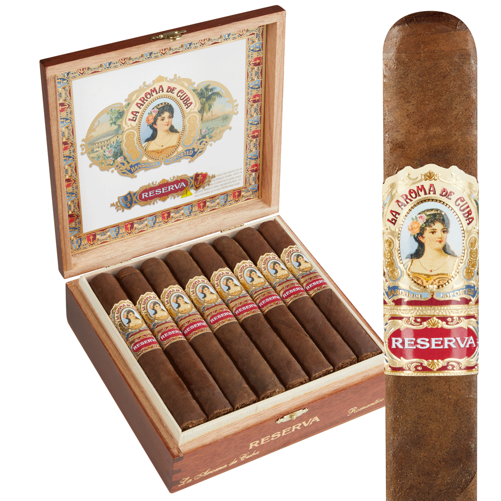 La Aroma de Cuba Reserva | Romantico | Box of 24