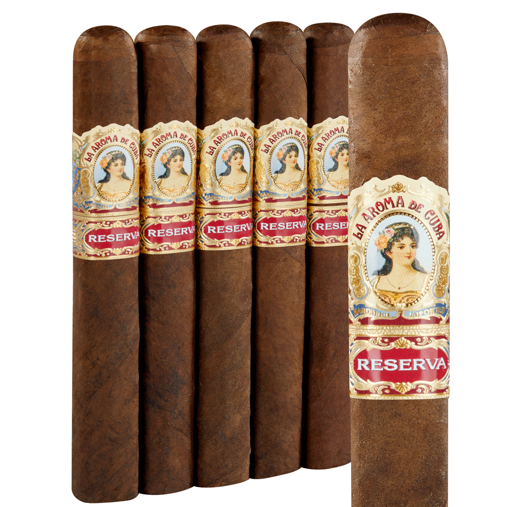 La Aroma de Cuba Reserva | Romantico | Pack of 5