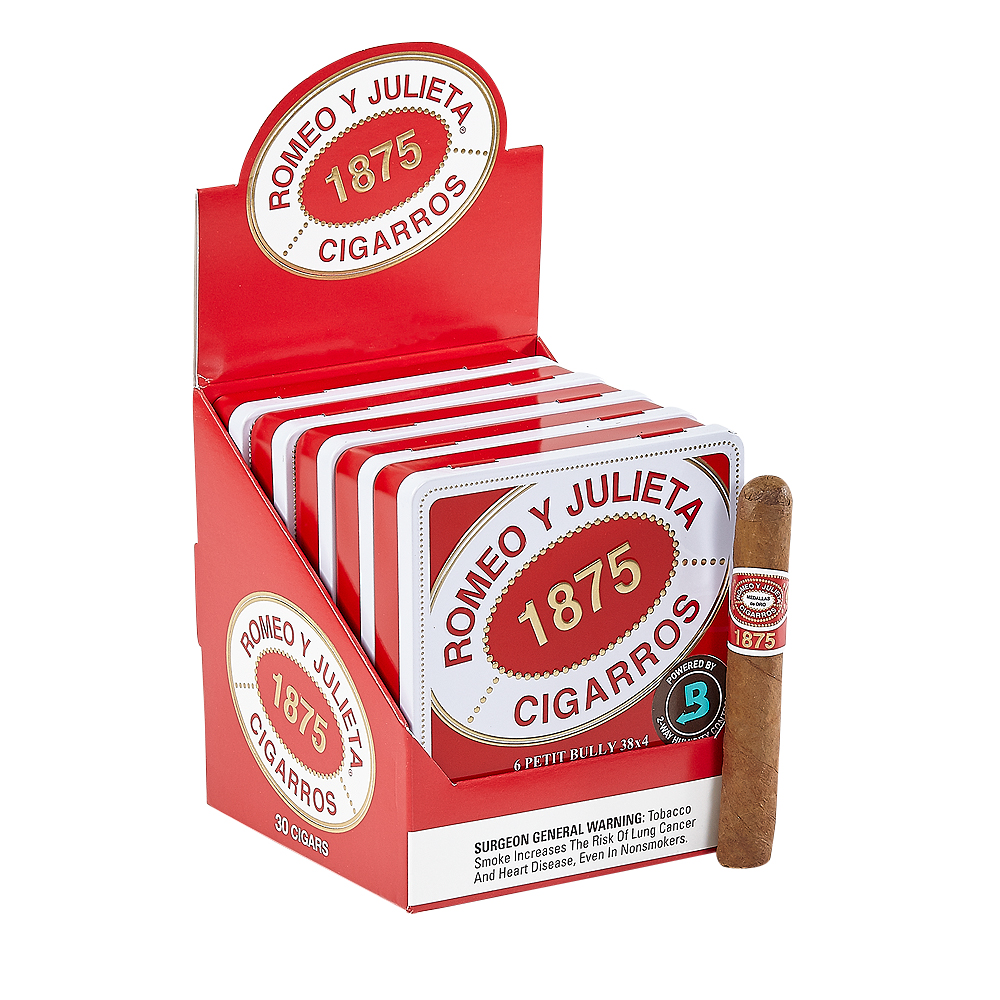 Romeo y Julieta 1875 | Petit Bully (Tins) | Pack of 30