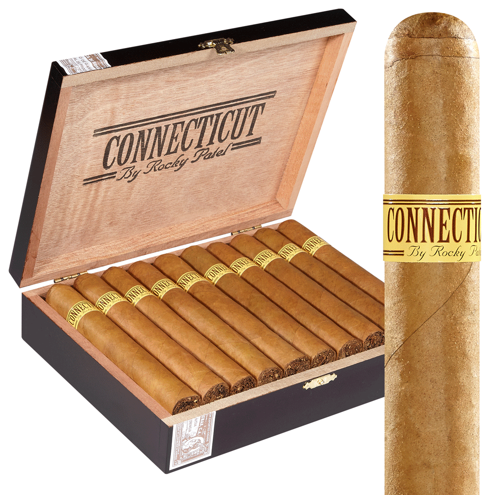 Rocky Patel Connecticut | Robusto | Box of 20
            
                
                    
                         + 10 Cigars