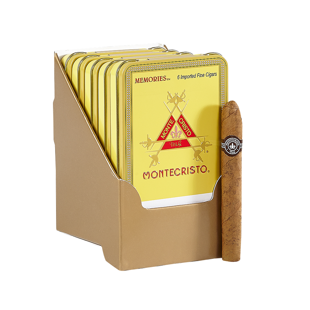 Montecristo Memories (Cigarillos) | Memories Tin | Pack of 30