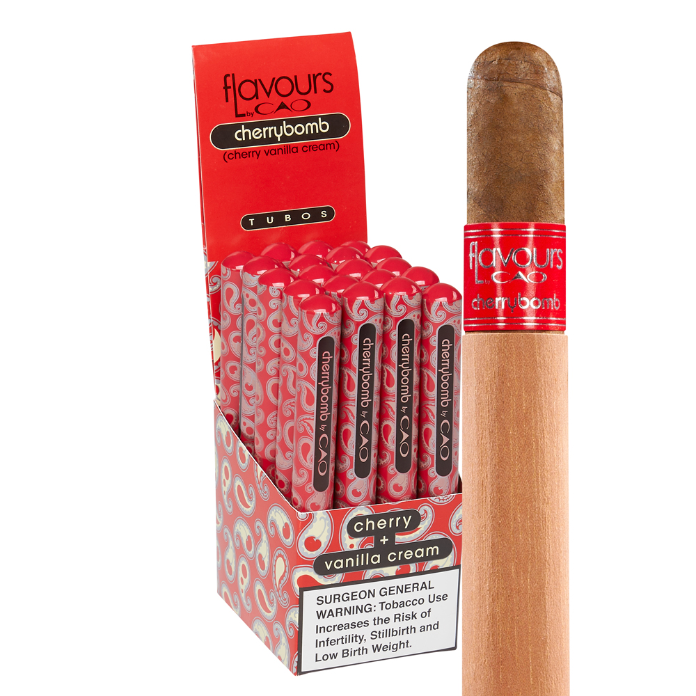 CAO Flavours | Tubo - Cherrybomb | Box of 20