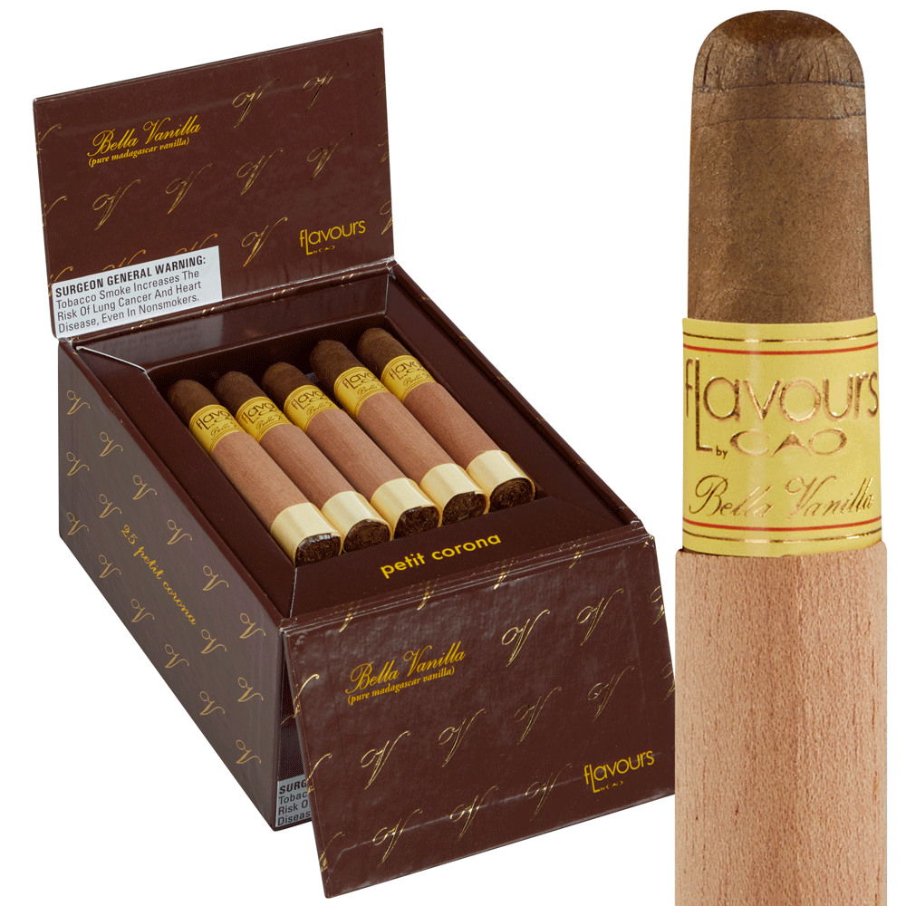 CAO Flavours | Petite Corona - Vanilla | Box of 25