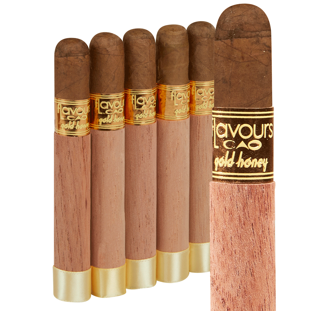CAO Flavours | Corona - Honey | Pack of 5