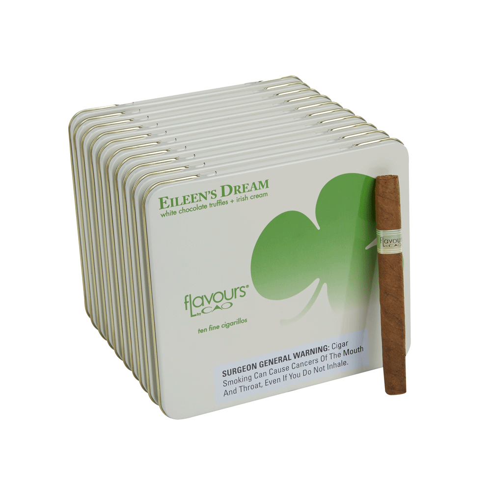 CAO Flavours Cigarillos | Cigarillos Tins [10/10]- Eileen's Dream | Pack of 100