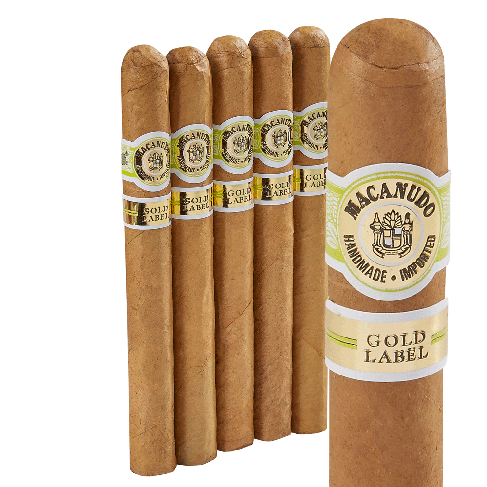 Macanudo Gold | Shakespeare | Pack of 5