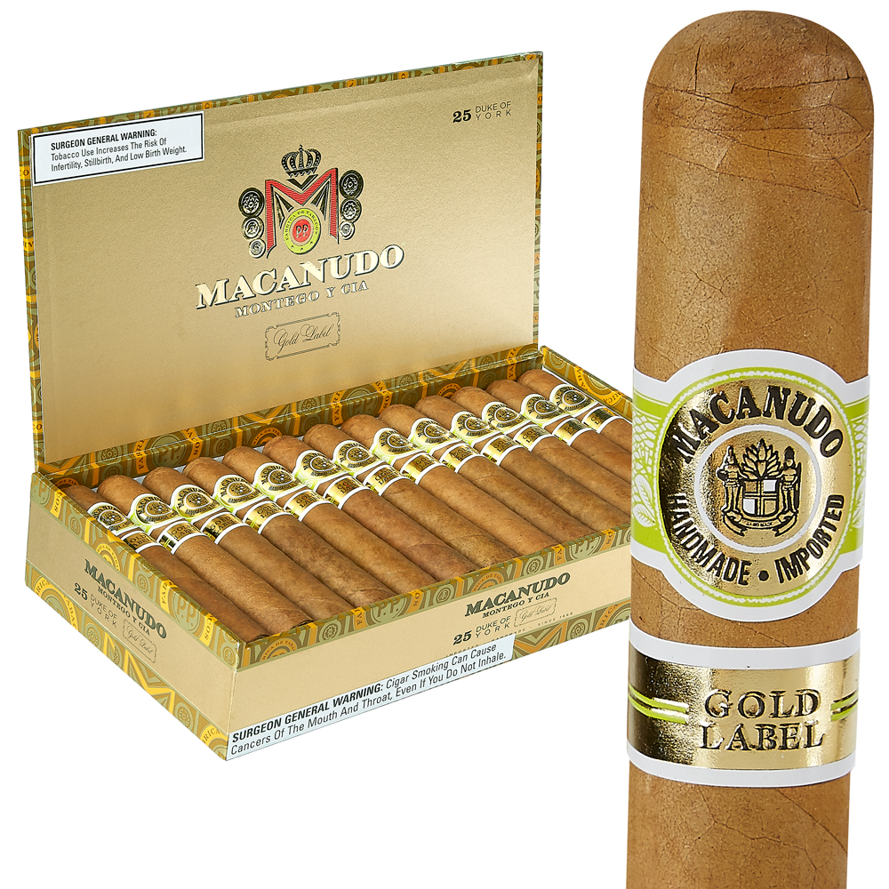 Macanudo Gold | Tudor | Box of 25
