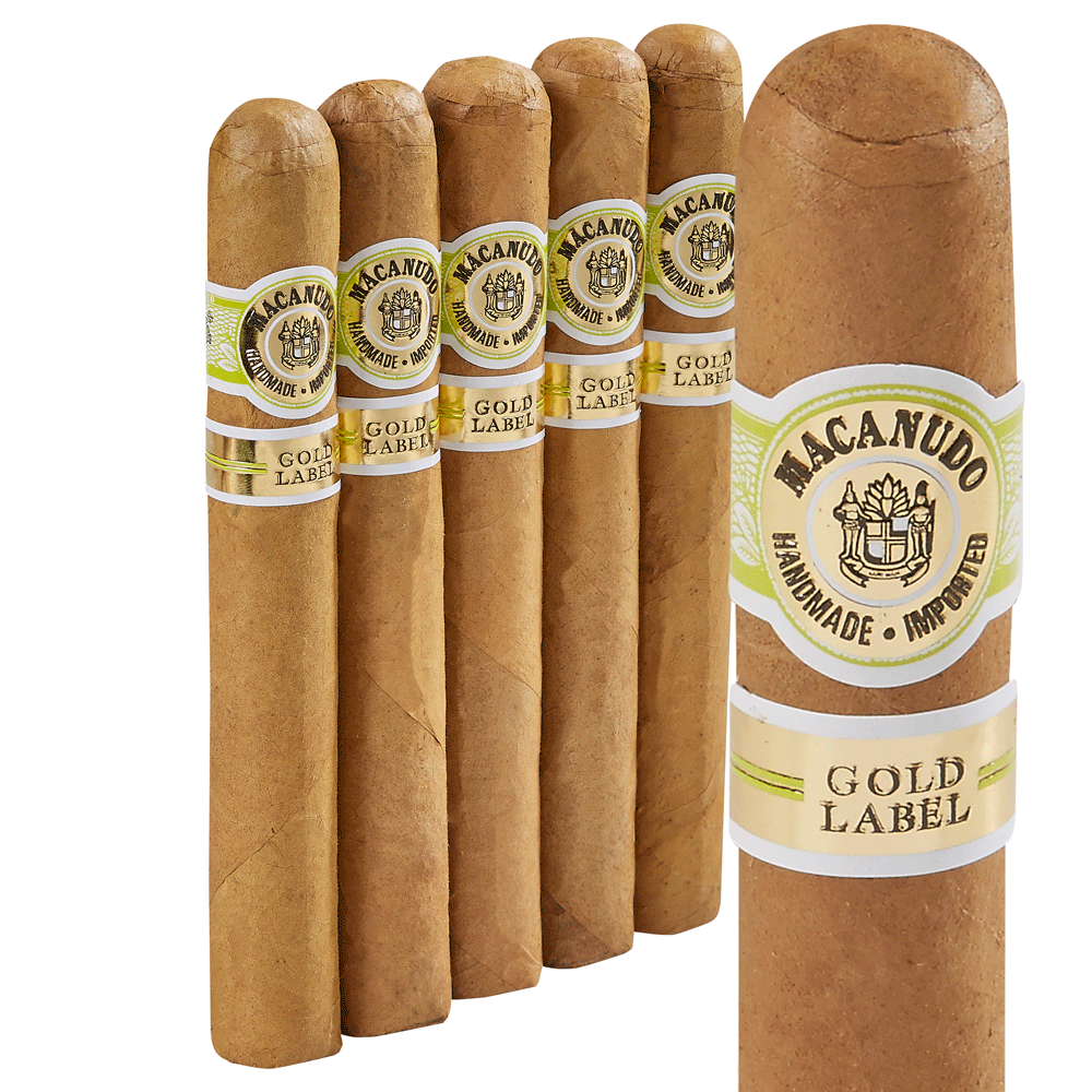 Macanudo Gold | Tudor | Pack of 5