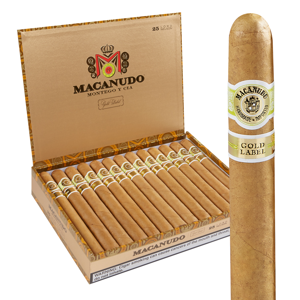 Macanudo Gold | Lord Nelson | Box of 25
