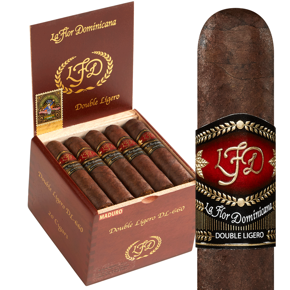 La Flor Dominicana Double Ligero Maduro | DL-660 | Box of 20
