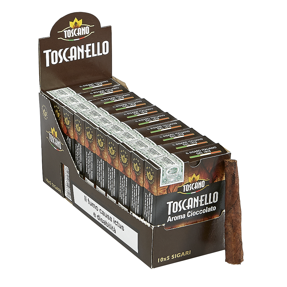 Toscanello | Cigarillos - Cioccolato | Pack of 50