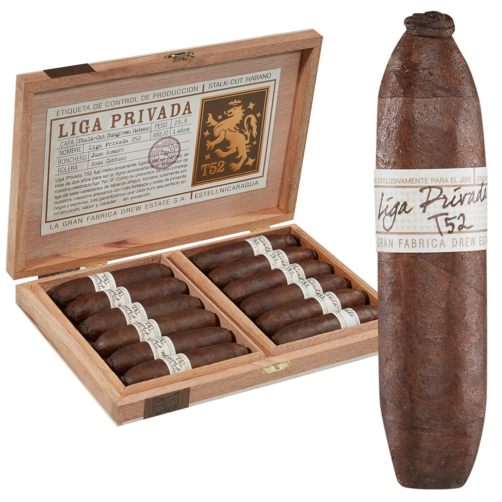 Drew Estate Liga Privada T52 Flying Pig | Drew Estate Liga Privada T52 | Box of 12
