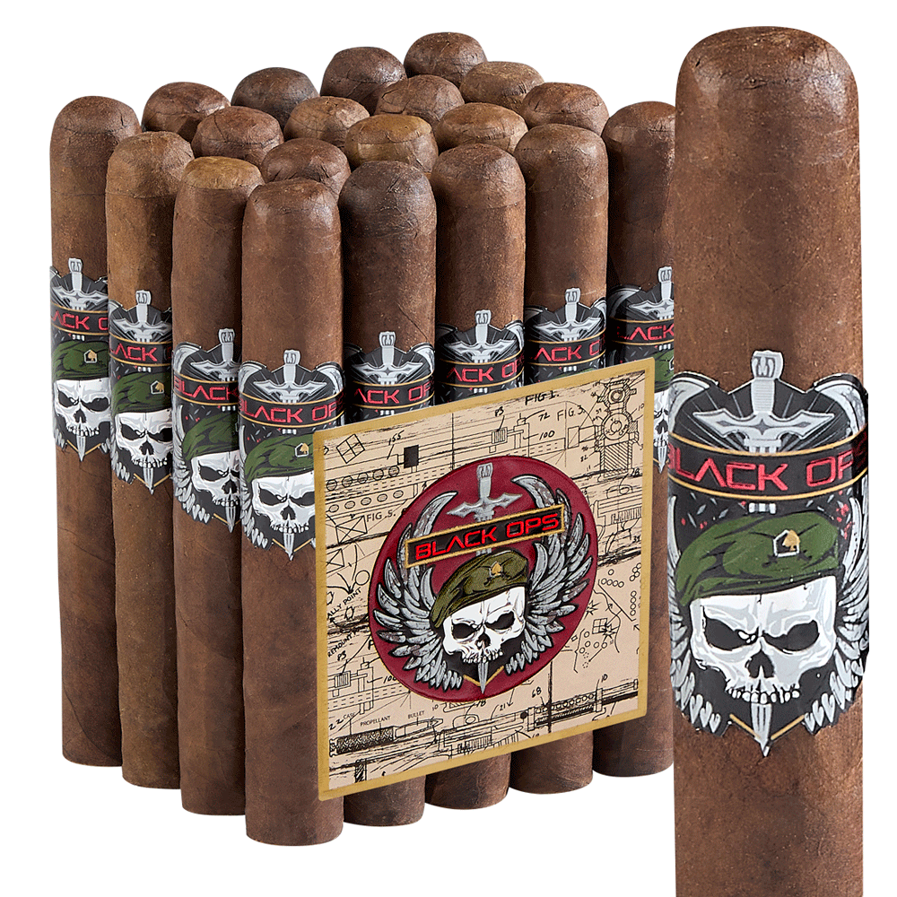 Gurkha Black Ops Maduro | Robusto | Pack of 20