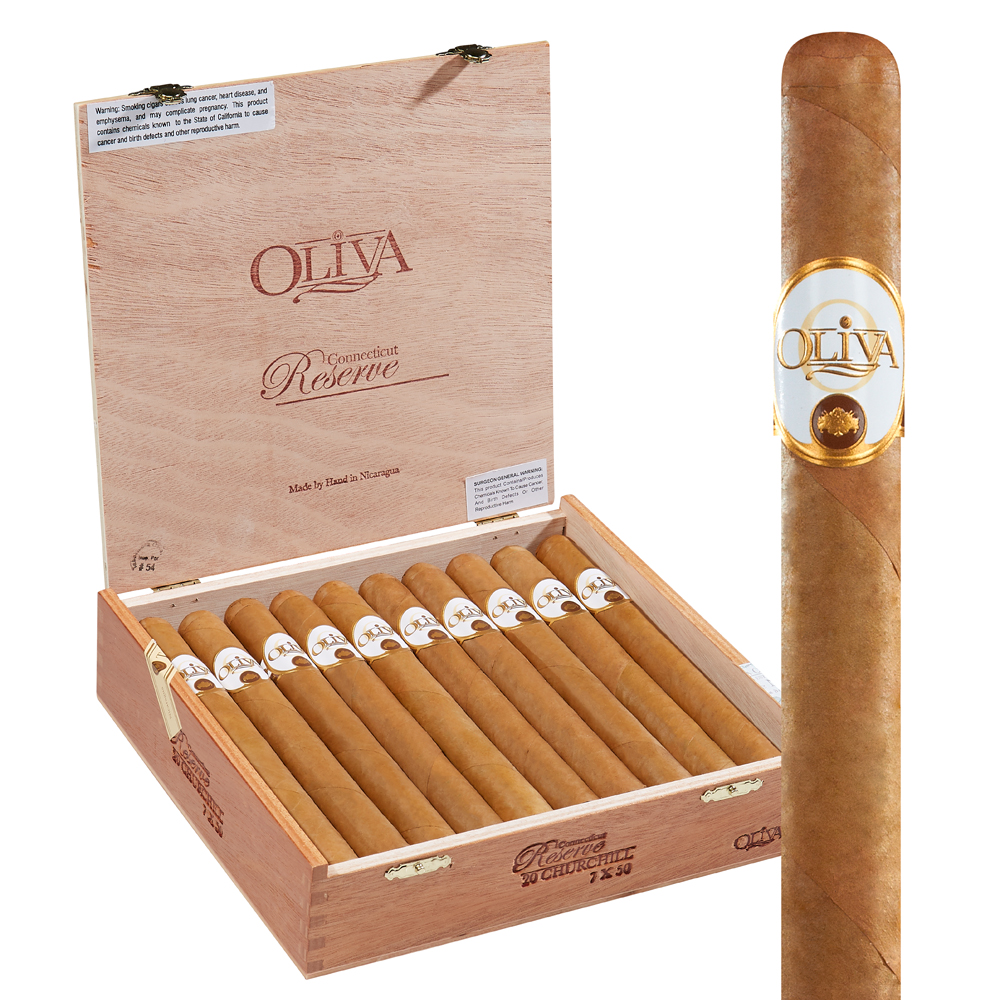 Oliva Connecticut Reserve | Churchill | Box of 20