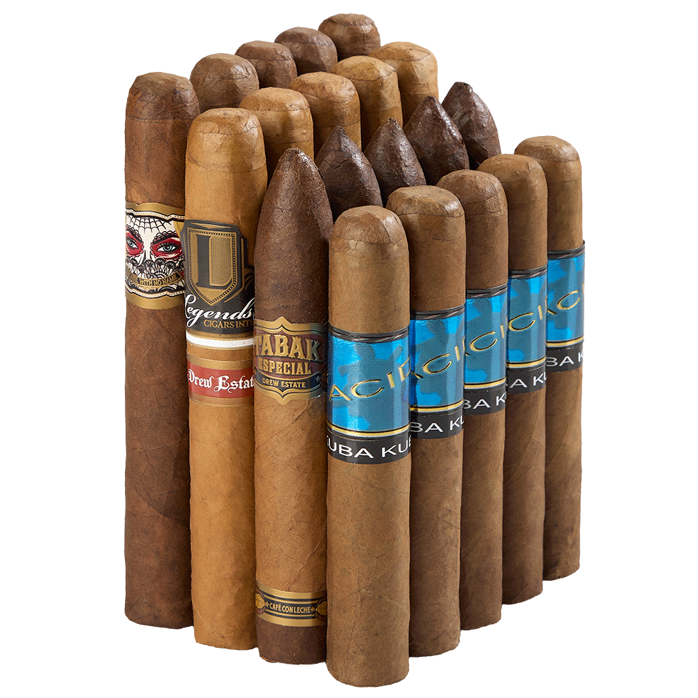 Drew Estate Dazed & Infused Mega-Sampler III | Drew Estate Dazed & Infused Mega-Sampler III | 20 Cigars
