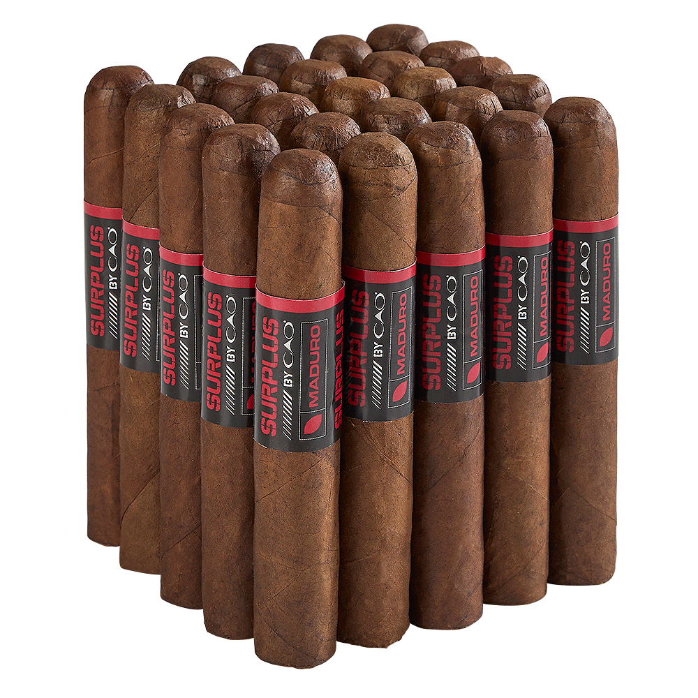 SURPLUS by CAO Maduro | Robusto | Pack of 25