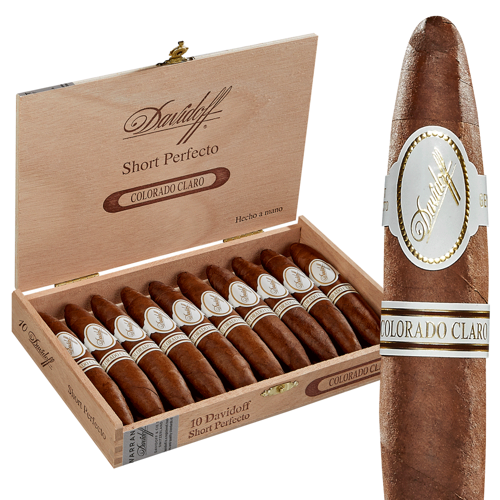 Davidoff Colorado Claro | Short Perfecto | Box of 10