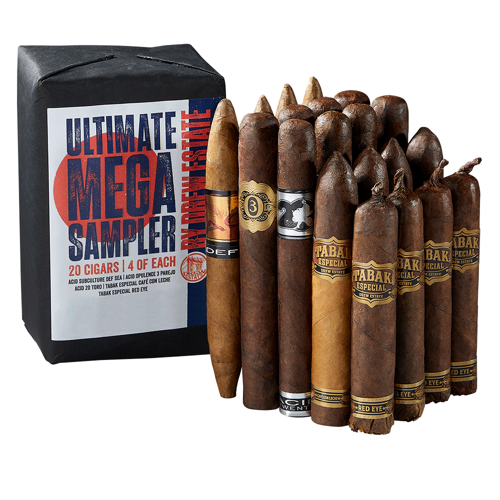 Drew Estate Ultimate Infused Mega-Sampler | Drew Estate Ultimate Infused Mega-Sampler | 20 Cigars