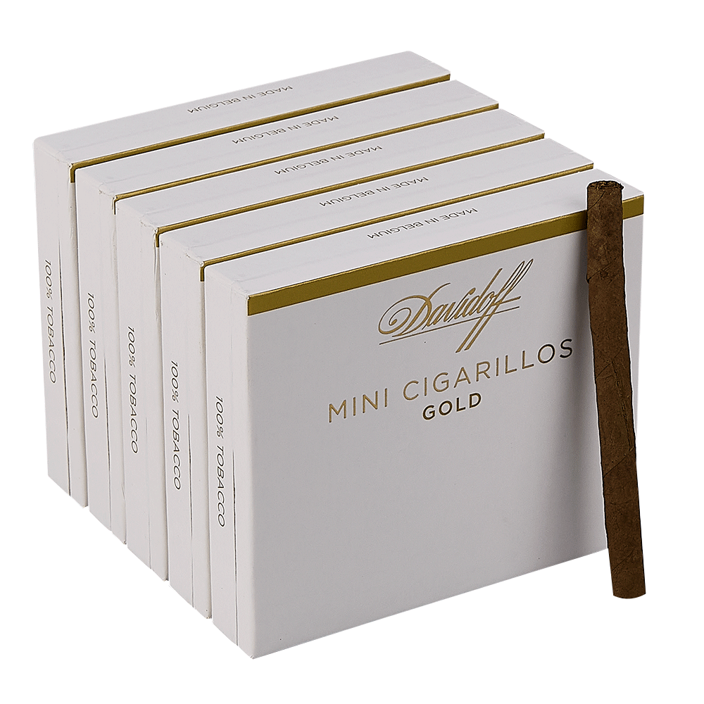 Davidoff Cigarillos | Mini Cigarillos - Gold | Pack of 100