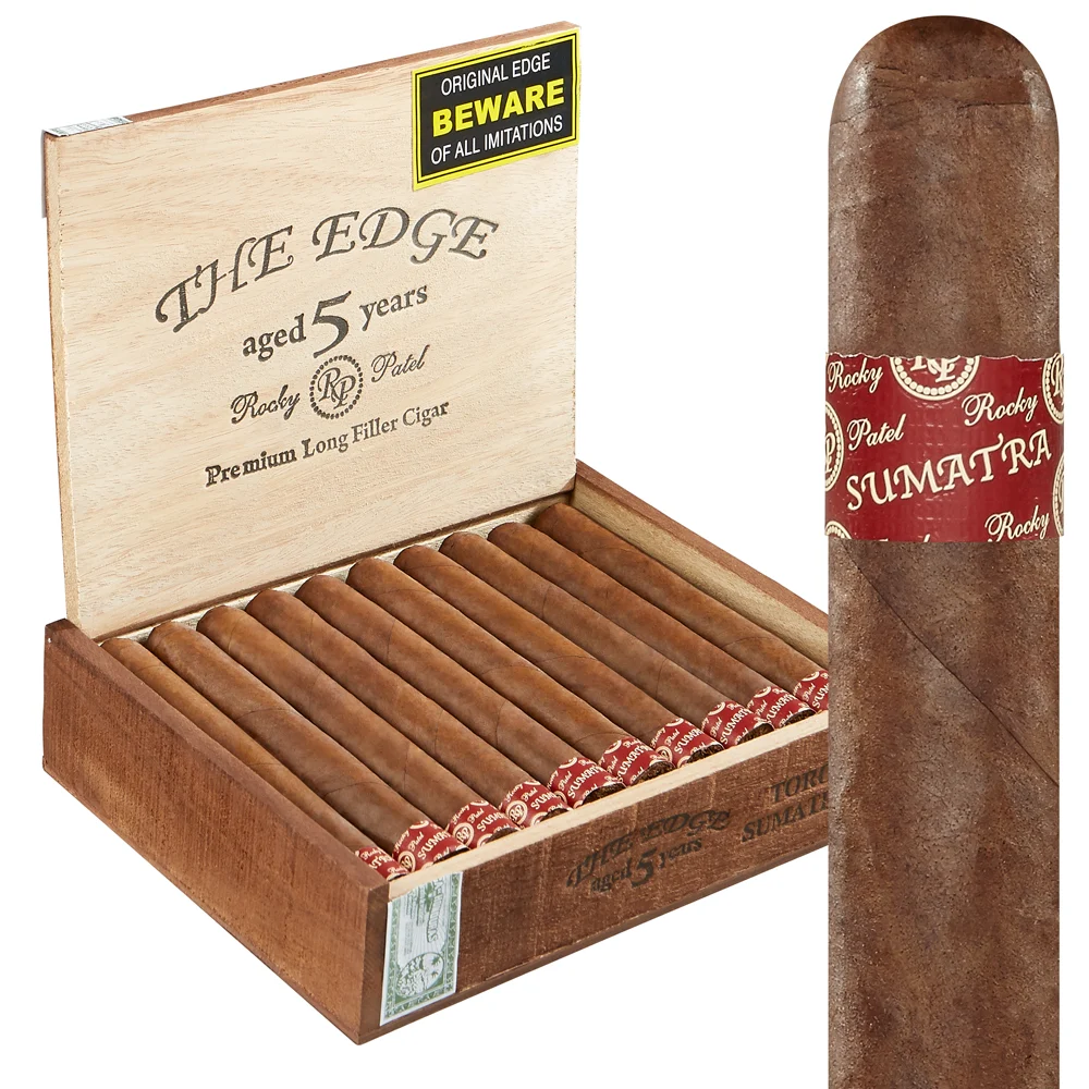 Rocky Patel The Edge Sumatra | Torpedo | Box of 20
            
                
                    
                         + 10 Cigars