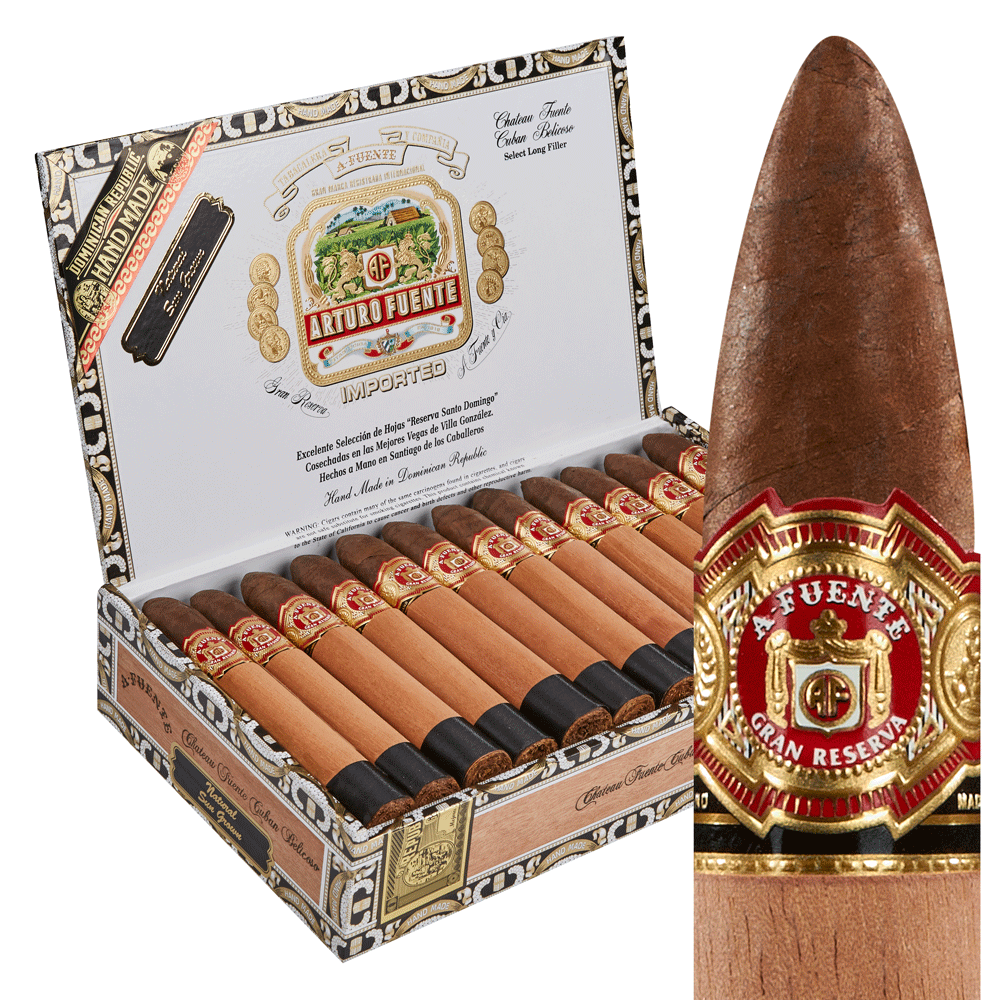 A. Fuente Chateau Fuente | Cuban Belicoso - Sungrown | Box of 24