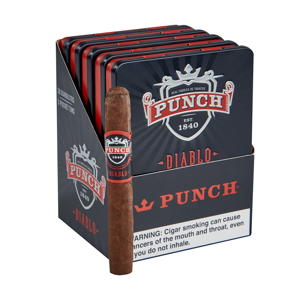 Punch Diablo by AJ Fernandez | Diabolito tins | Pack of 30
