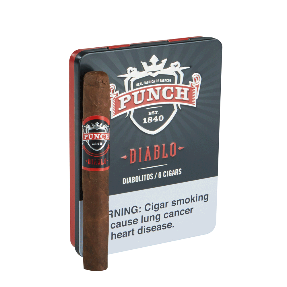 Punch Diablo by AJ Fernandez | Diabolito tins | Pack of 6