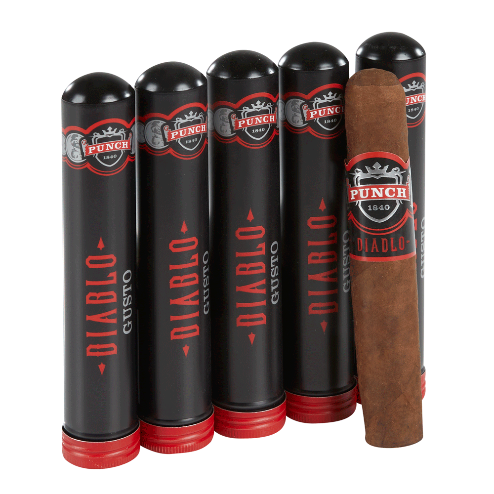 Punch Diablo by AJ Fernandez | Gusto Tube | Pack of 5