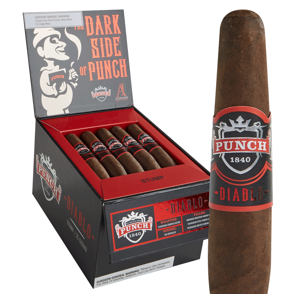 Punch Diablo by AJ Fernandez | Stump | Box of 25