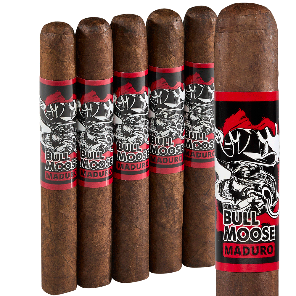 Chillin Moose Bull Moose Maduro | Gigante | Pack of 5