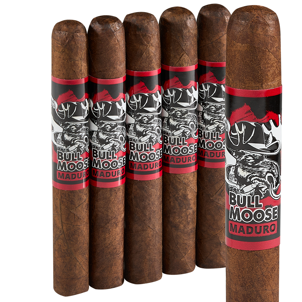 Chillin Moose Bull Moose Maduro | Gigante XXL | Pack of 5