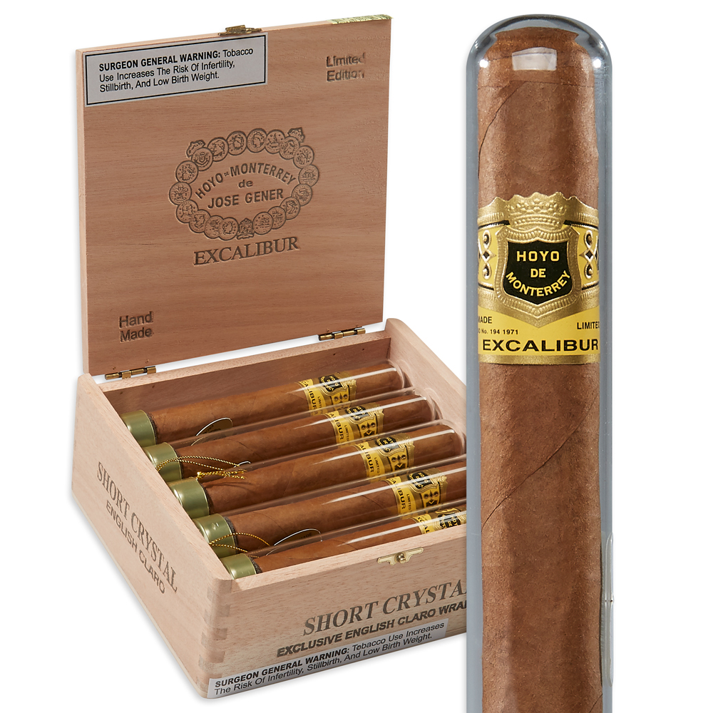 Excalibur Robusto Freshness Pack | Short Crystal - Natural | Box of 10