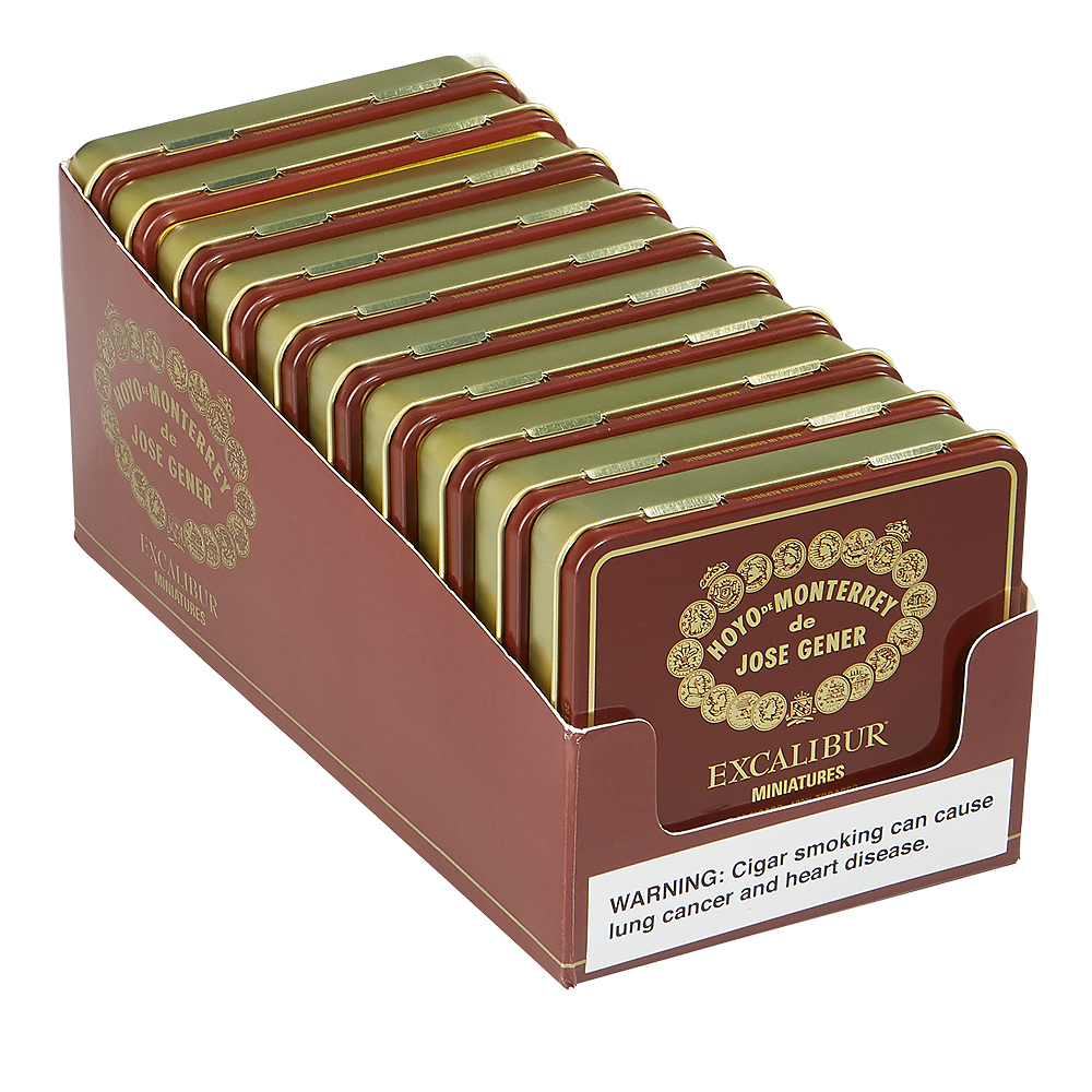 Hoyo de Monterrey Excalibur Cigarillos | Miniature - Natural | Pack of 200 [10/20]