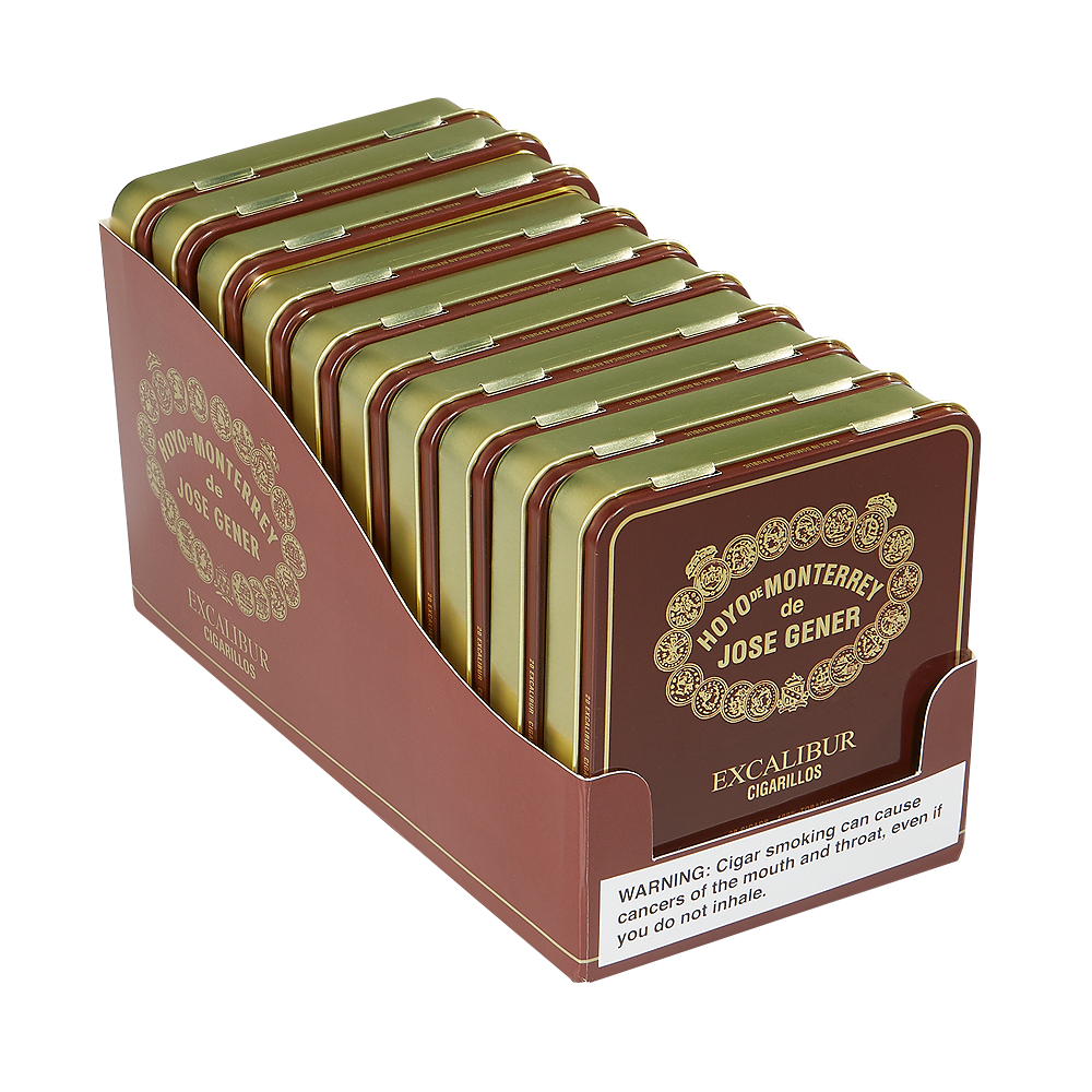 Hoyo de Monterrey Excalibur Cigarillos | Excalibur Robusto Freshness Pack | Pack of 200 [10/20]